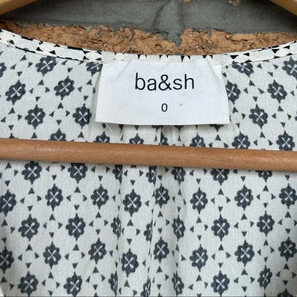 ba&sh Choopa Button Front V-neck Romper size 0 - Picture 7 of 15